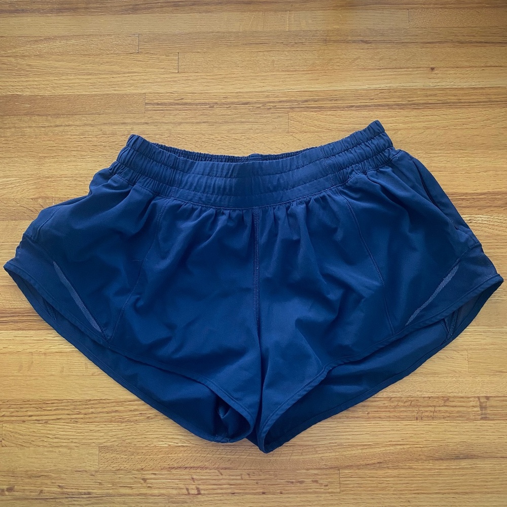 Navy blue Lululemon shorts